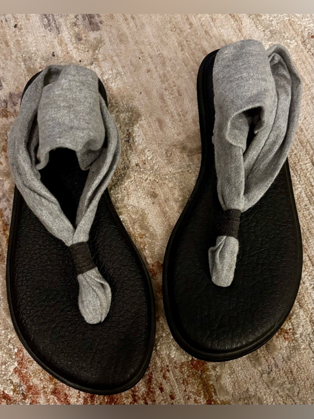 Sanuk Women’s Yoga Sling 2 Sandals in Gray